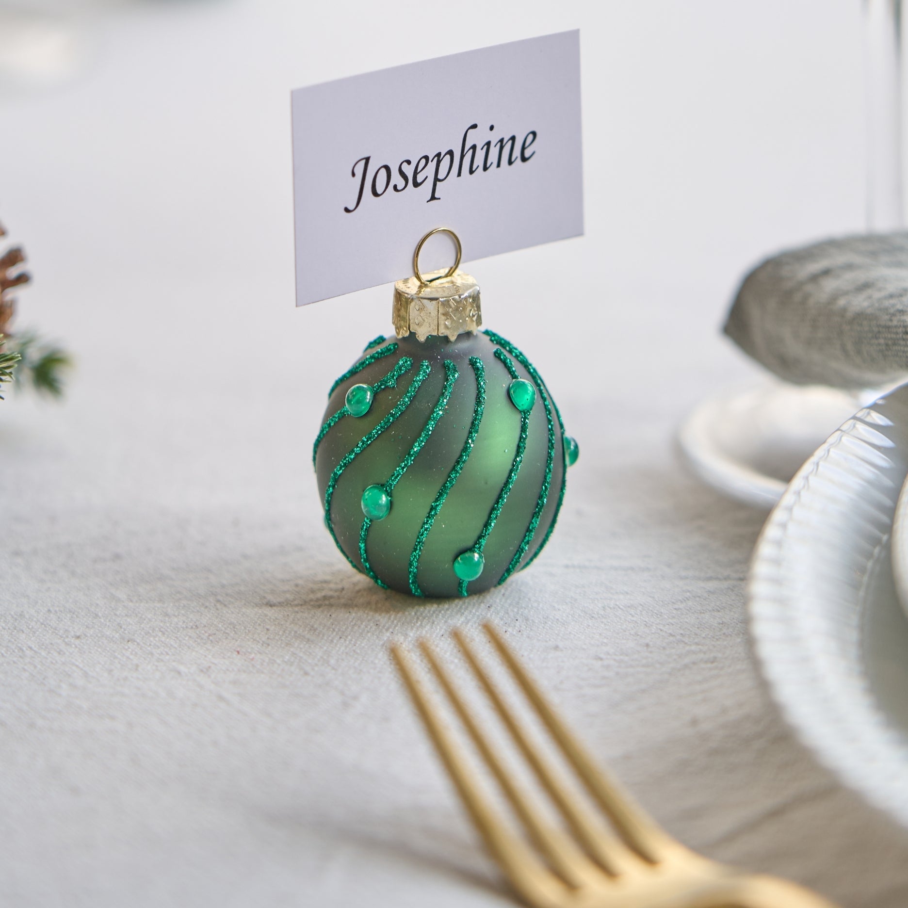 Julebordkortholder 6 stk.